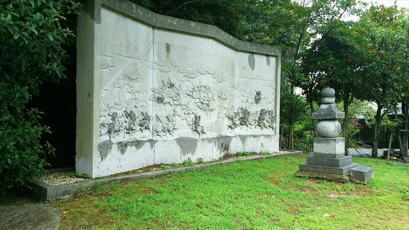 屋島の戦いの石碑