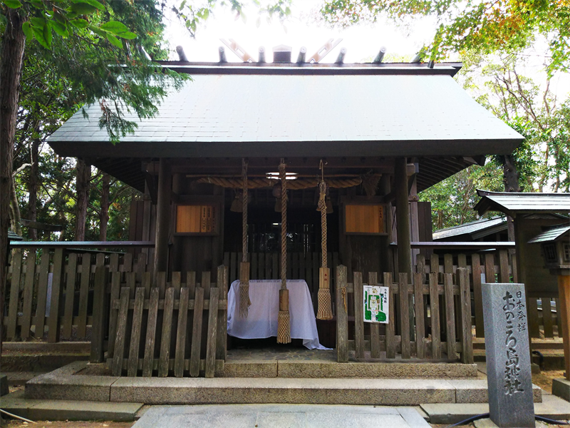 自凝島神社の菊理媛命